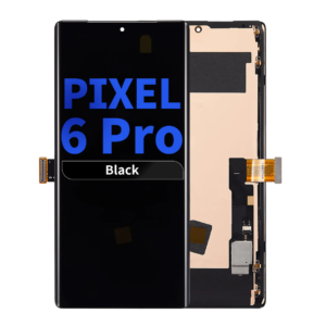 Aftermarket OLED Assembly with Frame for Google Pixel 6 Pro (Without Finger Print Sensor) - Black
