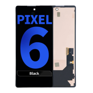 Aftermarket OLED Assembly with Frame for Google Pixel 6 (Without Finger Print Sensor) - Black