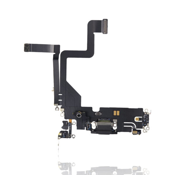 Aftermarket Charging Port Flex Cable for iPhone 14 Pro - Space Black