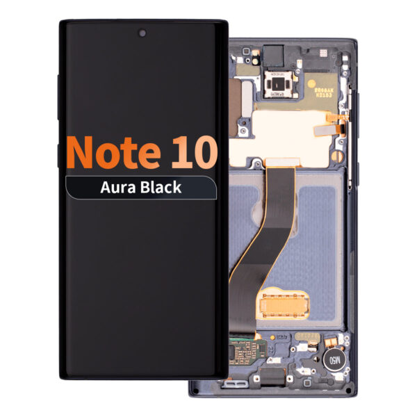 Aftermarket OLED Assembly with Frame for Samsung Galaxy Note 10 - Aura Black