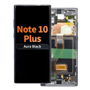 Aftermarket OLED Assembly with Frame for Samsung Galaxy Note 10 Plus - Aura Black
