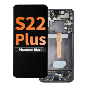 Aftermarket OLED Assembly with Frame for Samsung Galaxy S22 Plus - Phantom Black